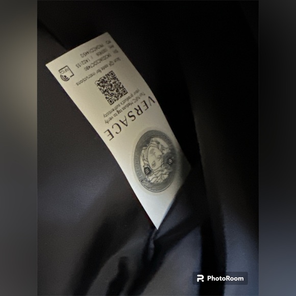 Versace nylon fuscia large tote & dust bag! NWOT! - Picture 10 of 12